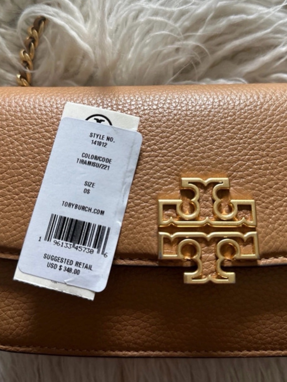 Tory Burch Britten Chain Wallet - Picture 3 of 12